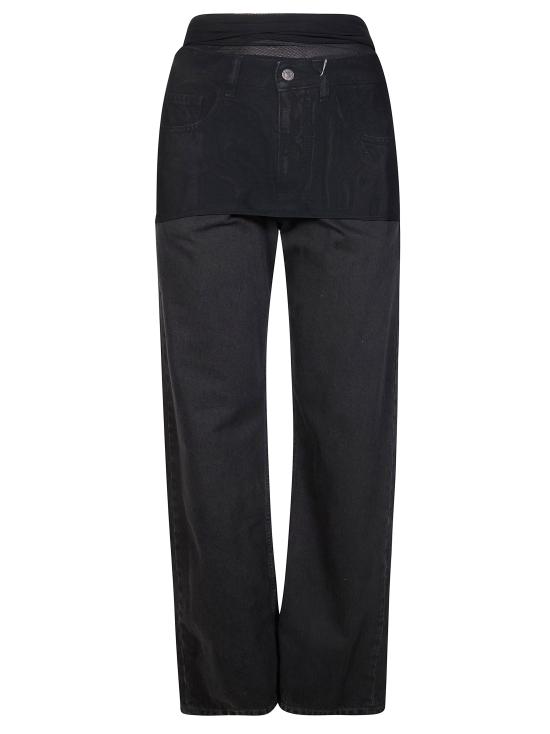 25FW MM6 메종마르지엘라 데님 팬츠 S62LB0206 M30011 971 NERO