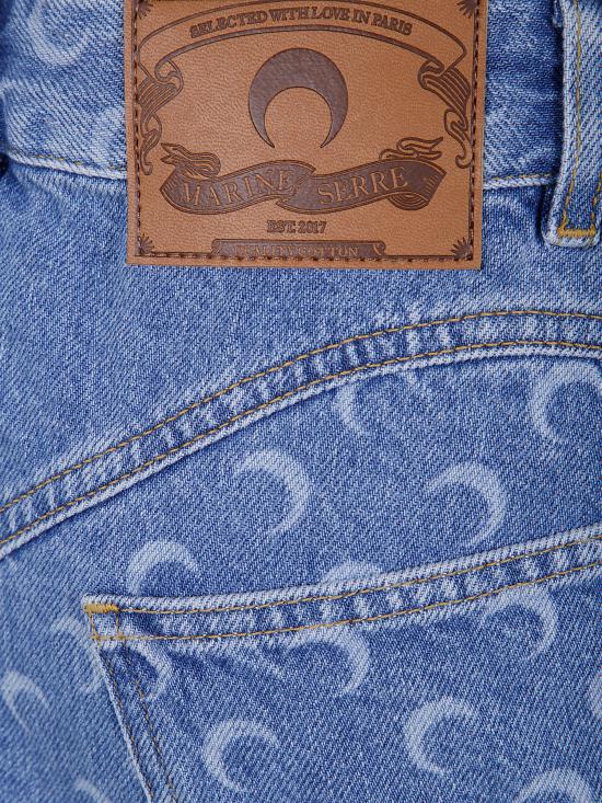 25FW 마린세르 숏 스커트 WSK057BCDEN0002 BL05 LIGHT BLUE - MARINE SERRE