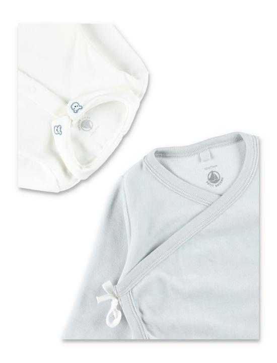 25FW [키즈] 쁘띠바또 캐주얼 세트 A0EOT 01 Blue - PETIT BATEAU