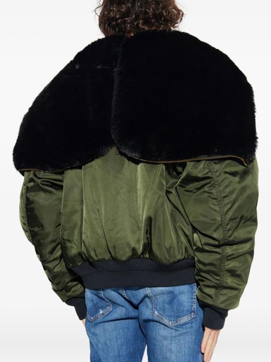 25FW 디스퀘어드2 봄버 자켓 S71AN0622 S49576 697 MILITARY GREEN - DSQUARED2