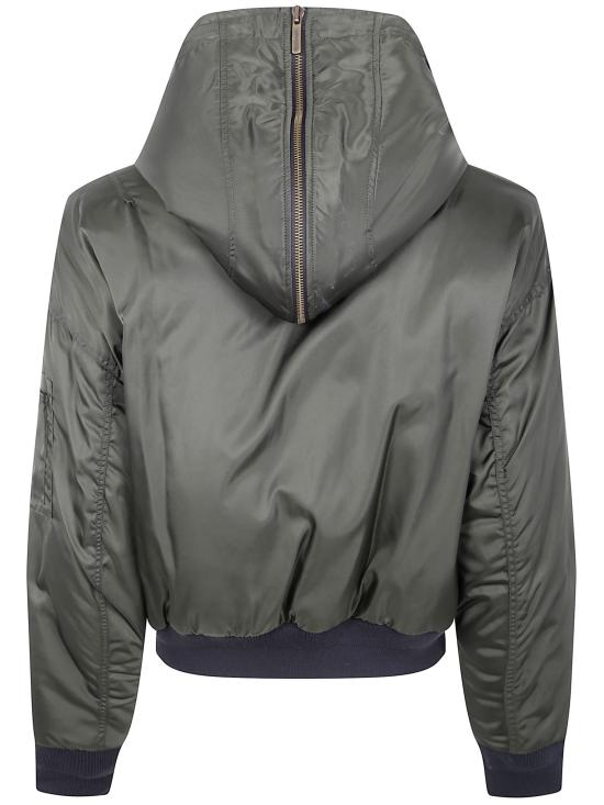 25FW 디스퀘어드2 봄버 자켓 S71AN0622 S49576 697 MILITARY GREEN - DSQUARED2