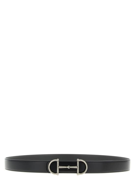 25FW 구찌 홀스빗 리버시블 레더 벨트 8472730YATC1082 Multicolor