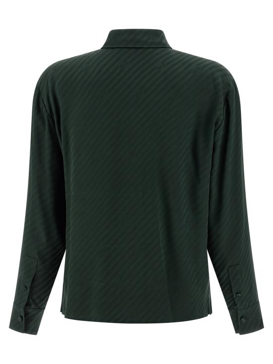 25FW 구찌 블라우스 851629ZAM5B3514 Green - GUCCI