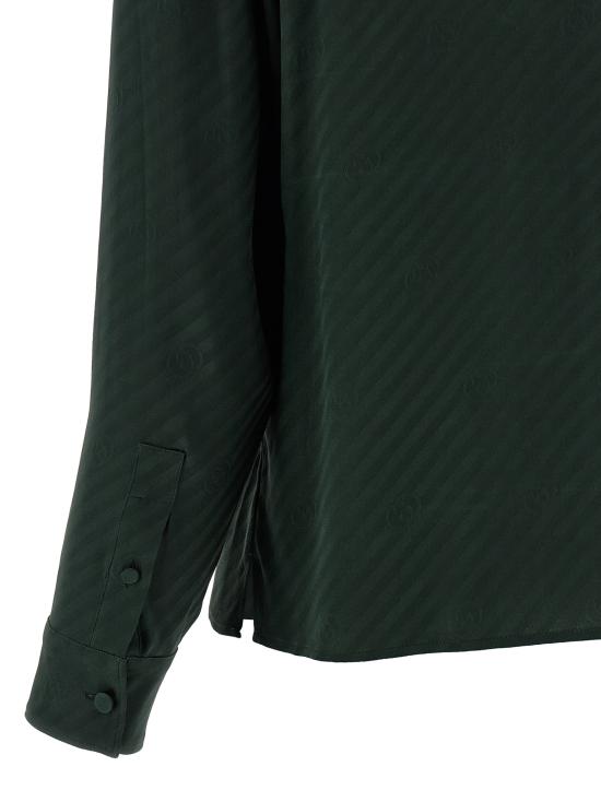 25FW 구찌 블라우스 851629ZAM5B3514 Green - GUCCI