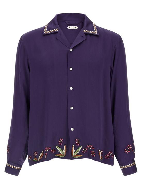 25FW 보디 긴팔 셔츠 MRF25SH048ULTRAMARINE Purple