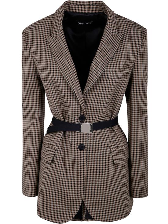 25FW 닥터 호프 수트 자켓 4111 FB 4363 2 BROWN