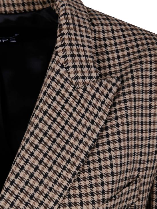 25FW 닥터 호프 수트 자켓 4111 FB 4363 2 BROWN - DR HOPE