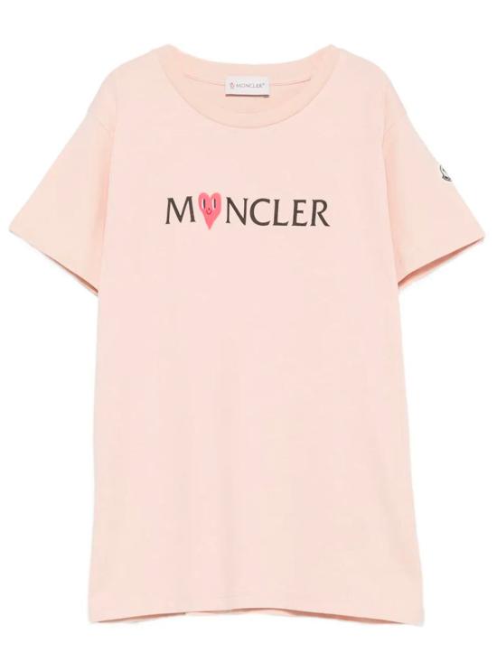 25FW [키즈] 몽클레어 티셔츠 K29548C00035 83907 514 ROSA