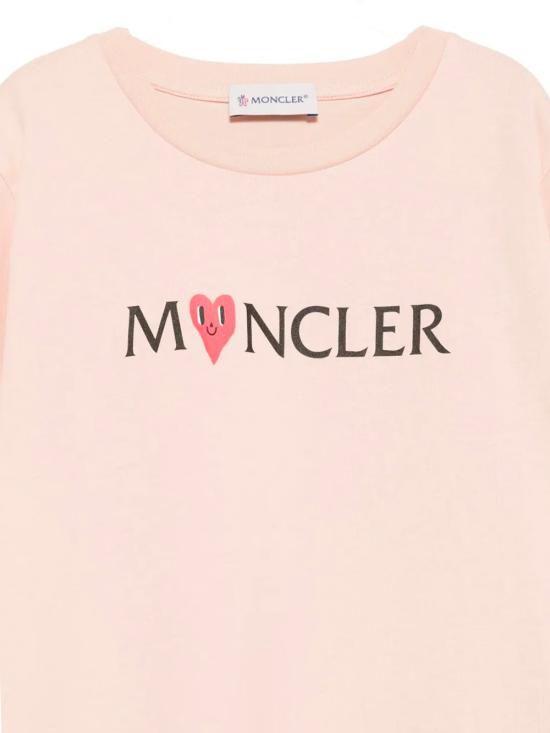 25FW [키즈] 몽클레어 티셔츠 K29548C00035 83907 514 ROSA - MONCLER