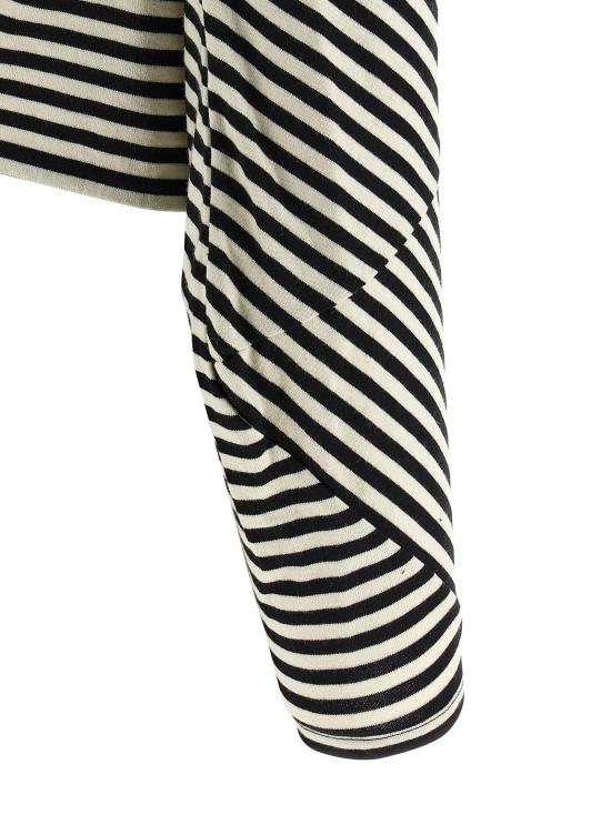 25FW 와타나베 준야 스웨터 JPT0151 White Black - JUNYA WATANABE