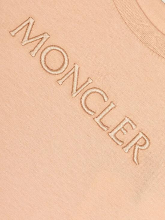 25FW [키즈] 몽클레어 티셔츠 K29548C00016 89AT9 516 ROSA - MONCLER