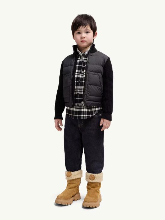 25FW [키즈] 몽클레어 패딩 K29549B00008 M1241 999 NERO - MONCLER