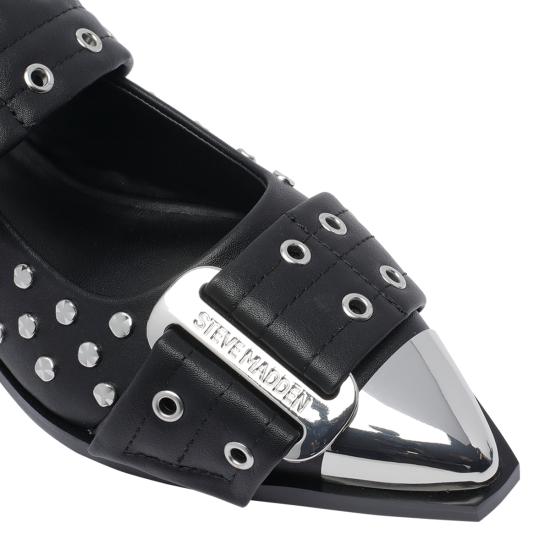 25FW 스티브매든 플랫 슈즈 GRAND AVE S BLACK Black - STEVE MADDEN