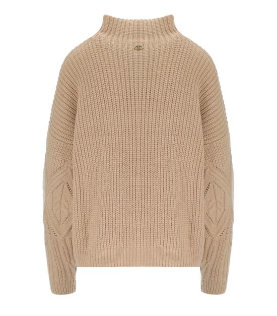 25FW 트윈셋 터틀넥 252TT3290 13010 XS Beige - TWINSET