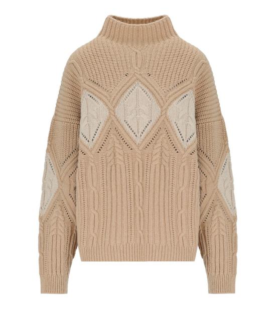 25FW 트윈셋 터틀넥 252TT3290 13010 XS Beige