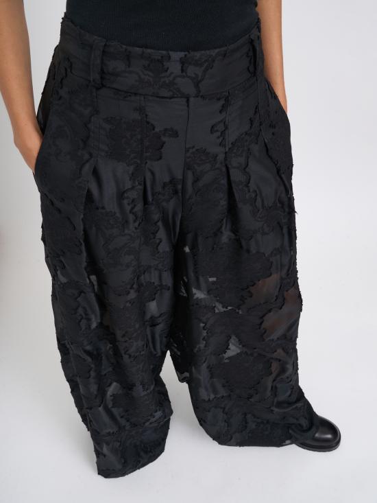 25FW 노스트라싼티시마 스트레이트 팬츠 M5WWOMP128 Black - NOSTRASANTISSIMA