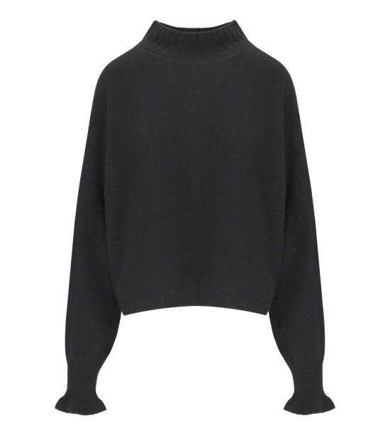 25FW 트윈셋 터틀넥 252TT3353 00006 XS Black