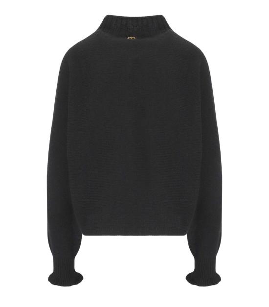 25FW 트윈셋 터틀넥 252TT3353 00006 XS Black - TWINSET