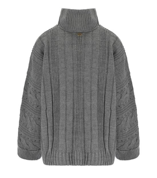 25FW 트윈셋 터틀넥 252TT3101 12838 XS S Grey - TWINSET