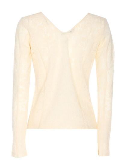 25FW 핑코 스웨터 105655A2TW C03 Beige g maroso - PINKO