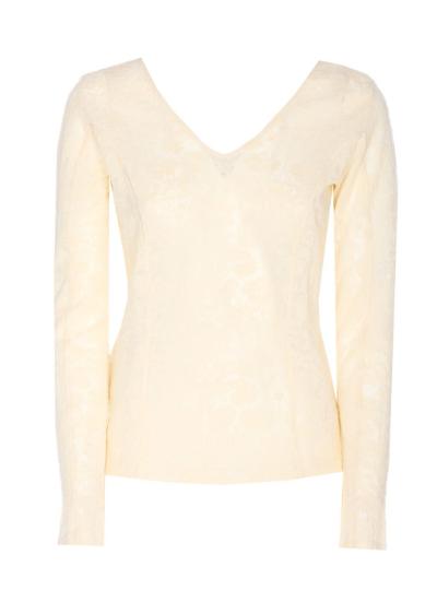 25FW 핑코 스웨터 105655A2TW C03 Beige g maroso