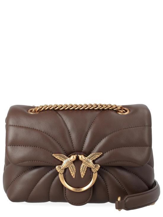 25FW 핑코 숄더백 100039A1EX L74Q Marrone castano