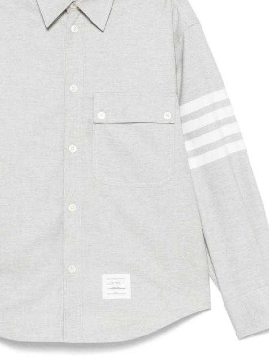 25FW 톰브라운 셔츠 MWL420A F0325035 Med grey - THOM BROWNE