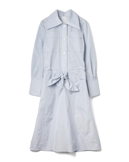 25SS 파투 미디 원피스 DR1880011 639B PEARL BLUE Blue