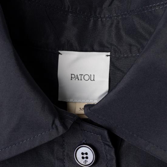 25SS 파투 미디 원피스 DR1880011 699N NAVY BLACK Blue - PATOU