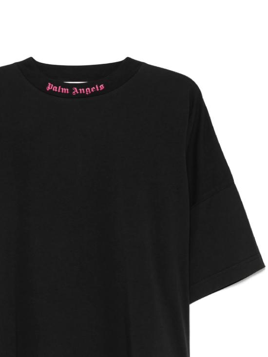 25SS 팜앤젤스 반팔 티셔츠 PWAA023S25JER002 1032 BLACK FU - PALM ANGELS