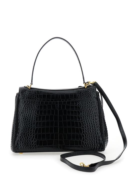 26SS 발렌시아가 로데오 미디움 핸드백 7897722AA5L1000 Black