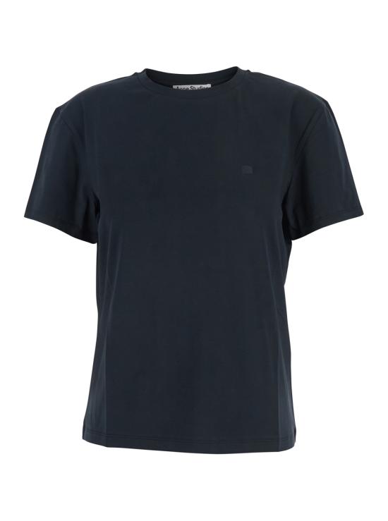 26SS 아크네 스튜디오 레귤러 핏 티셔츠 CL0309900 Black