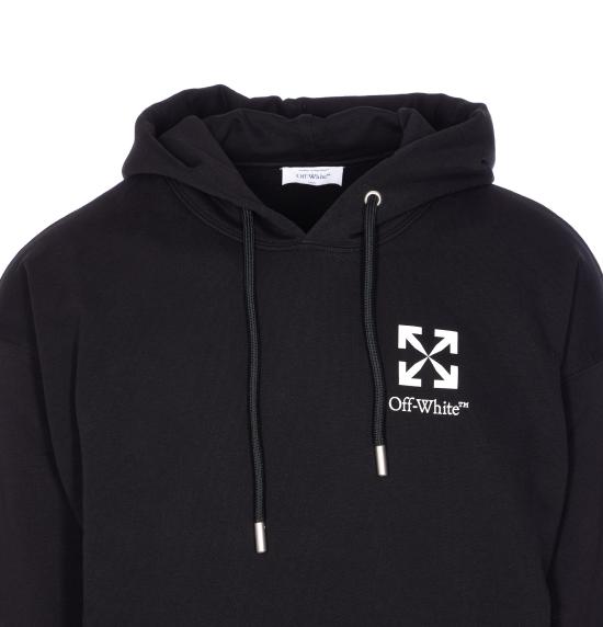 25FW 오프화이트 긴팔 티셔츠 OMBB085F25FLE015 1001 BLACK WH - OFF WHITE