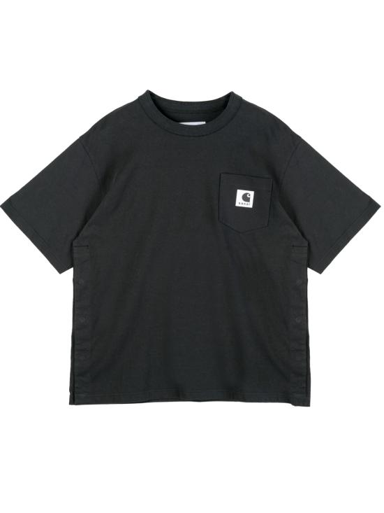 25FW 사카이 X 칼하트 WIP 반팔 티셔츠 25 00995S 001 Black