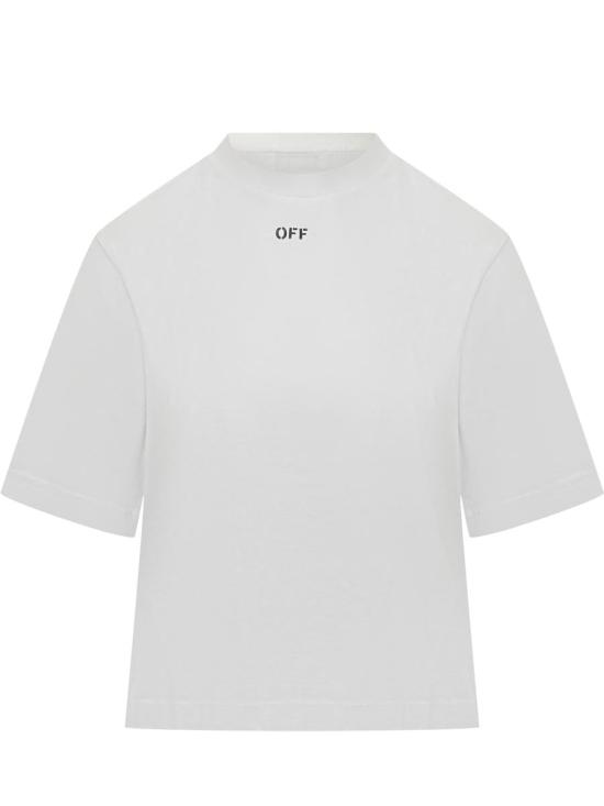 25FW 오프화이트 반팔 티셔츠 OWAA124F25JER001 0110 WHITE BL