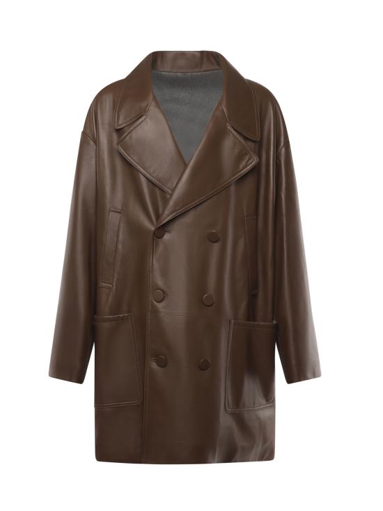 25FW 펜디 가죽 자켓 FPJ897 AQOIF1LUZ Beige