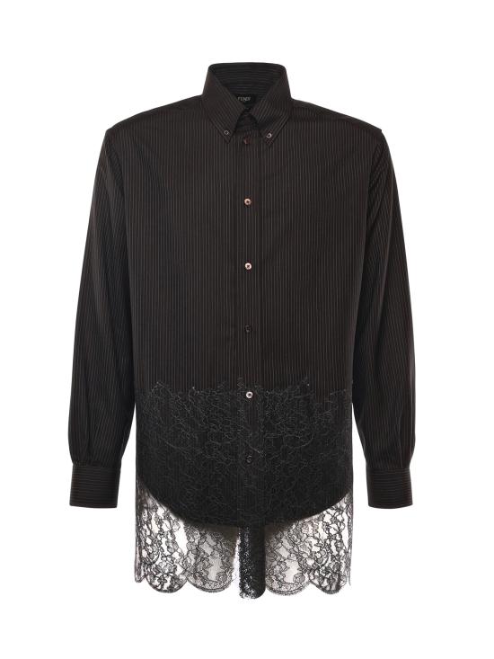 25FW 펜디 셔츠 FS1332 AVK1F0DHP Black