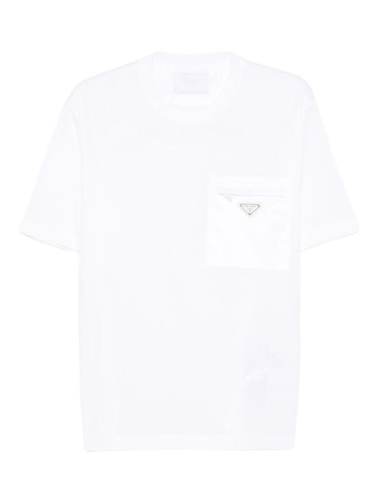 26SS 프라다 반팔 티셔츠 UJN661S22111CK F0009 White