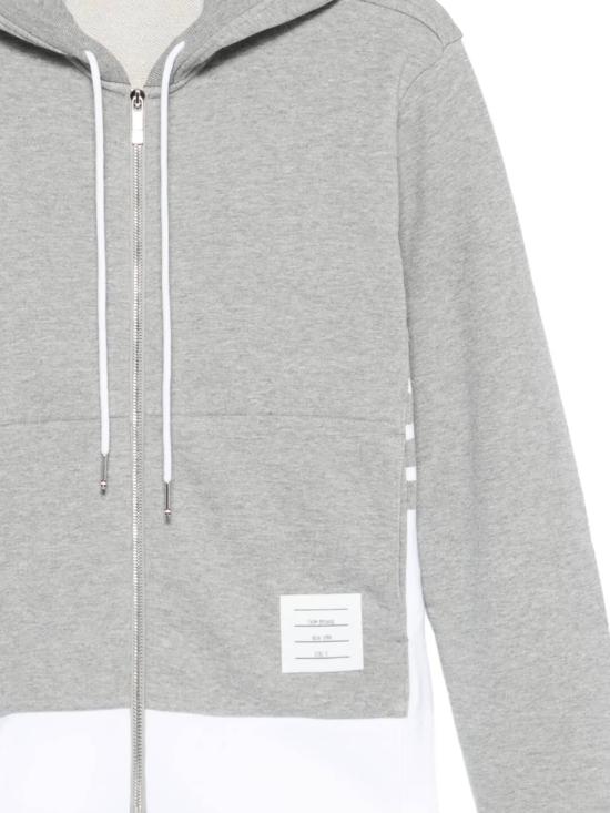 25FW 톰브라운 긴팔 티셔츠 MJT517A 03037055 Lt grey - THOM BROWNE