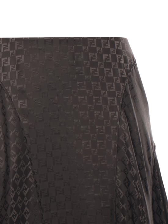 25FW 펜디 숏 스커트 FQ7688 AUQGF1T6H Brown - FENDI