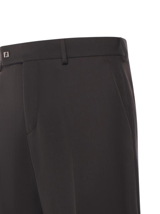 25FW 펜디 스트레이트 팬츠 FB1089 ASCBF0TY8 Brown - FENDI