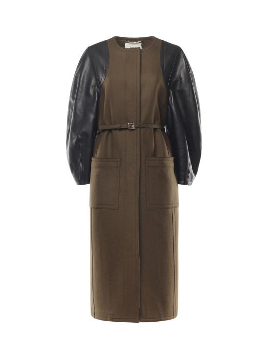 25FW 펜디 코트 FF6150 AJ0KF1T6G Green