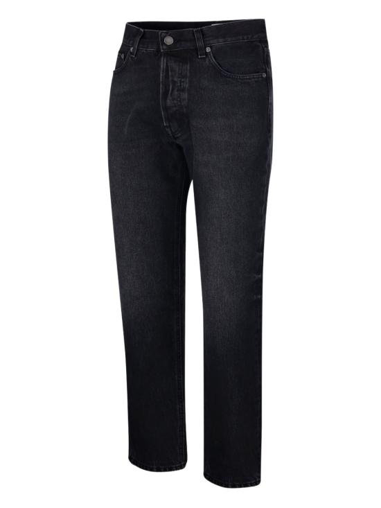 25FW 하이쿠레 데님 팬츠 HEM03071 DF119L0894 MID BLACK - HAIKURE