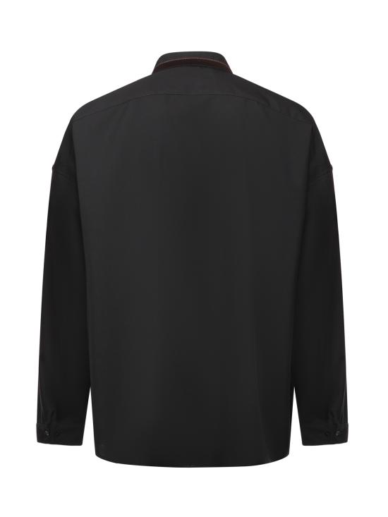 25FW 마르니 셔츠 CUMU0061Q1 TW83900N99 Black - MARNI