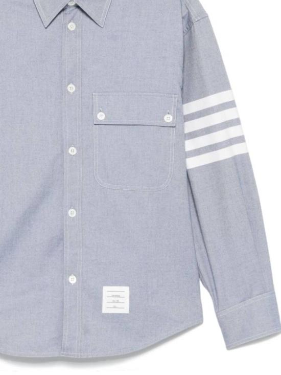 25FW 톰브라운 셔츠 MWL420A F0325480 Blue - THOM BROWNE