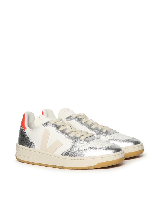 25FW 베자 플랫 슈즈 VI0220867 WHITE PIERRE SILVER - VEJA