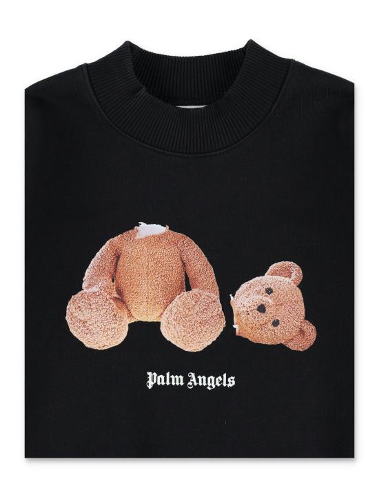 25FW [키즈] 팜앤젤스 니트/스웻셔츠 PBBA012C99FLE004 1060 BLACK BROW - PALM ANGELS