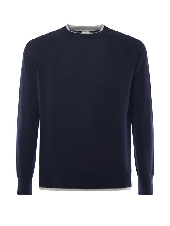 25FW 일레븐티 스웨터 L76MAGL79MAG0L029 11 13 BLUE LIGHT GRAY