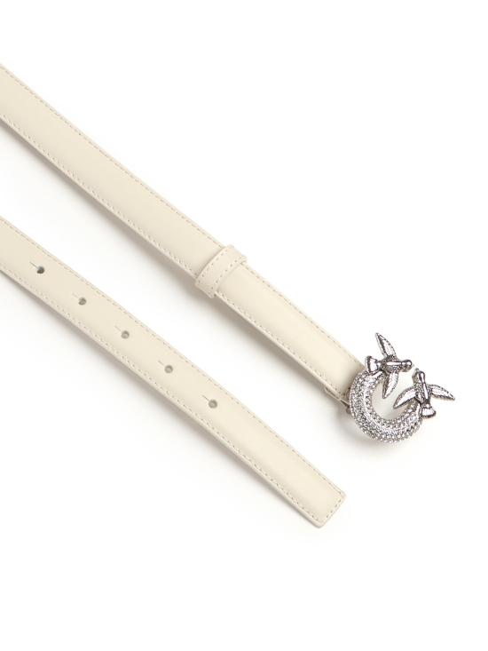 25FW 핑코 레귤러 벨트 105876 A0F1Z14N White - PINKO