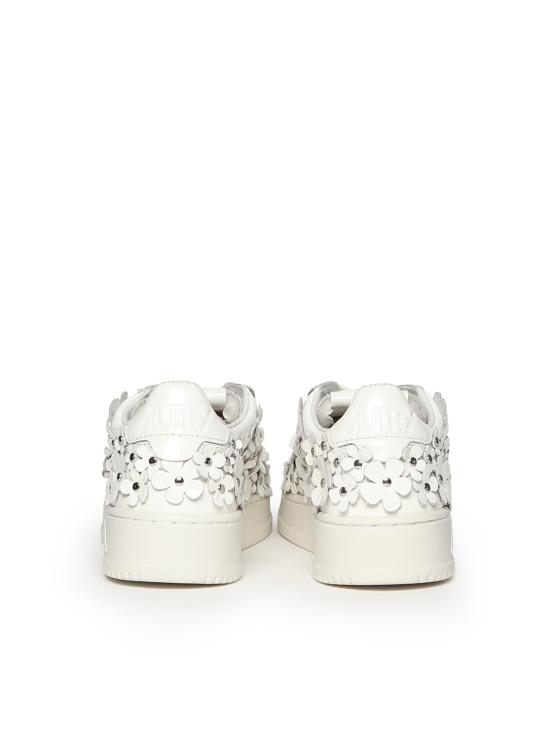 25FW 오트리 메달리스트 로우 스니커즈 AULW PW02 White - AUTRY